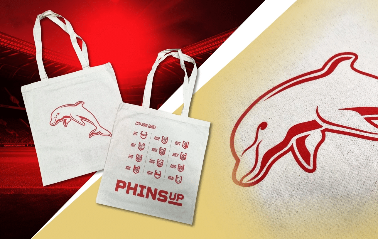 Custom branded merchandise created for the Dolphins