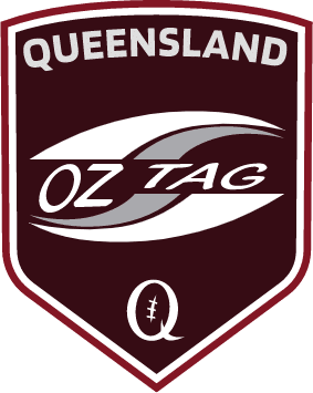 Official Oz Tag Queensland logo used for branding and promotional materials