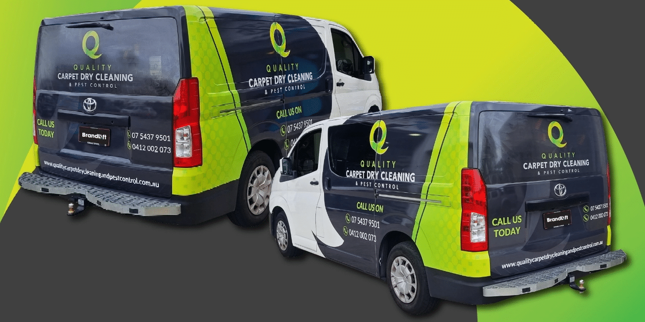 Custom van wrap installed on the Sunshine Coast for commercial branding