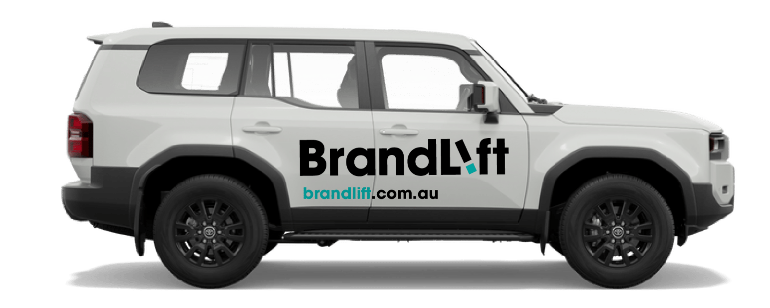 Custom vehicle decals and signage designed and installed on the Sunshine Coast