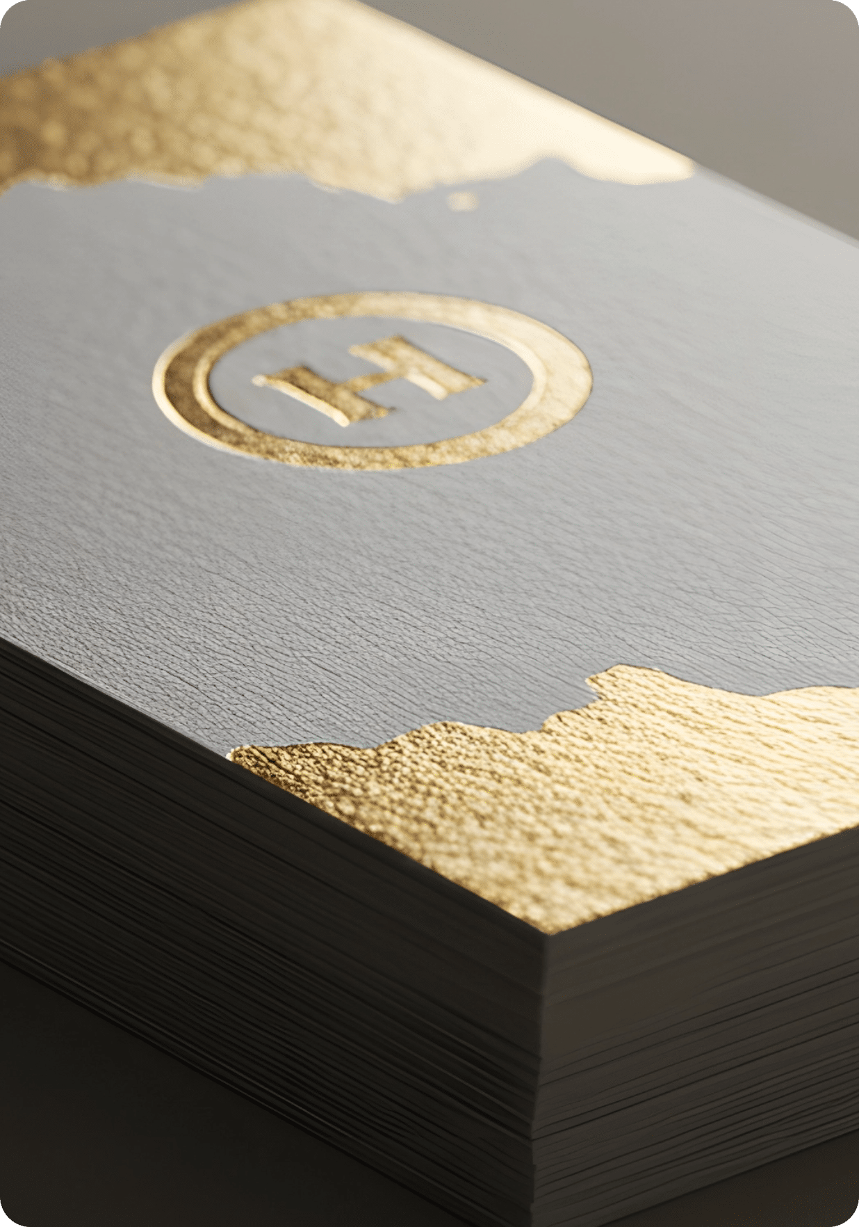 Foil stamping with metallic gold accents on printed materials – Sunshine Coast