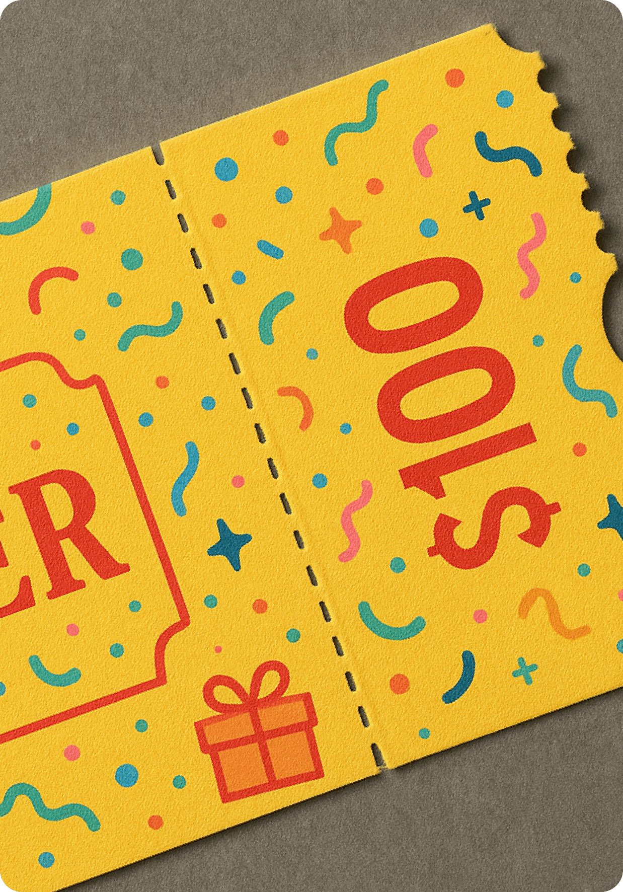 Printed materials with perforation lines for easy tear-off – Sunshine Coast