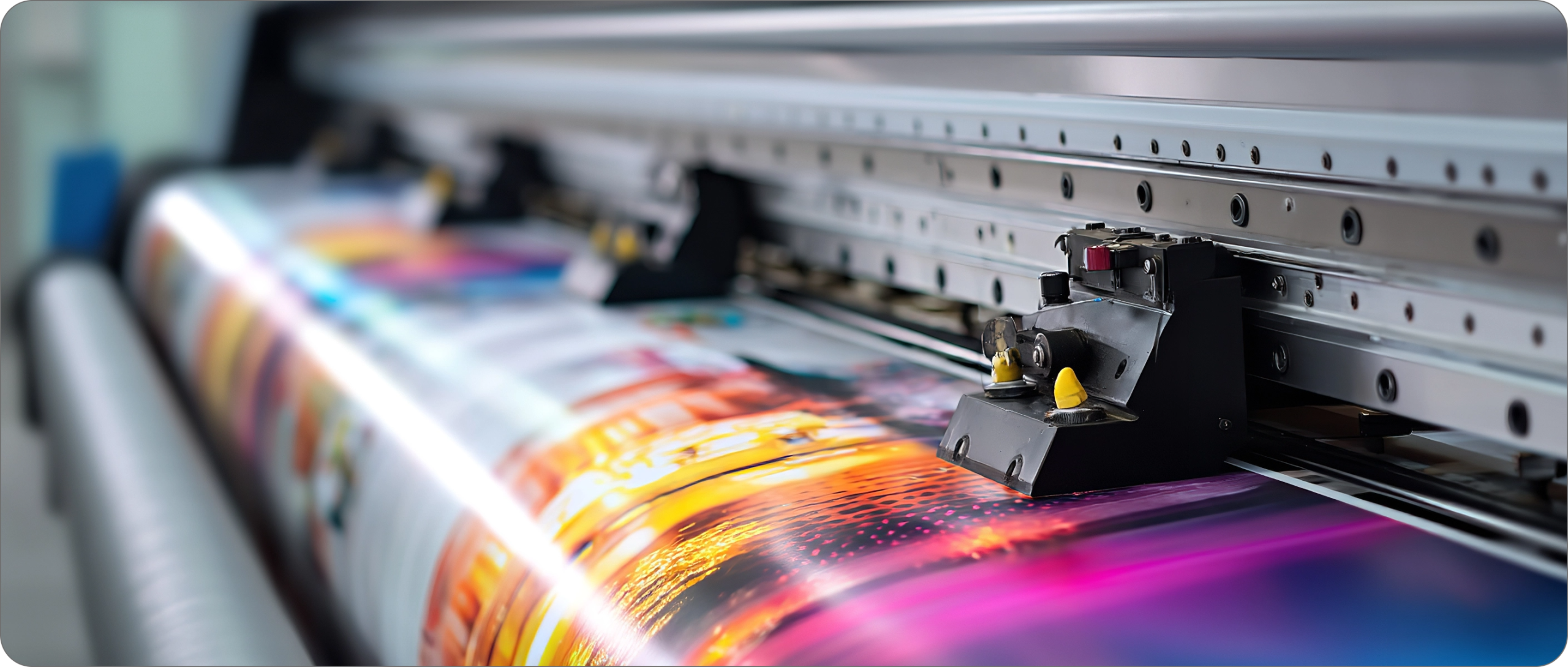 In-house printing of vehicle wraps using wide-format high-resolution equipment