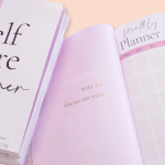 Custom printed self-care planner booklet with high-quality finish – Sunshine Coast