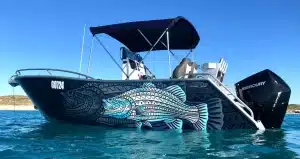 Boat Wraps Sunshine Coast