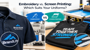 Embroidery vs. Screen Printing